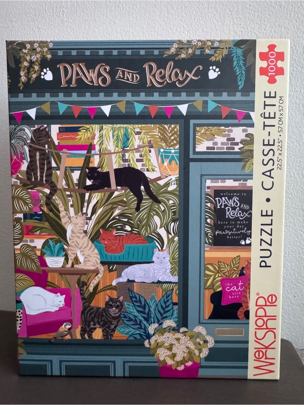 🧩 WerkShoppe Paws and Relax 1000 Piece Puzzle